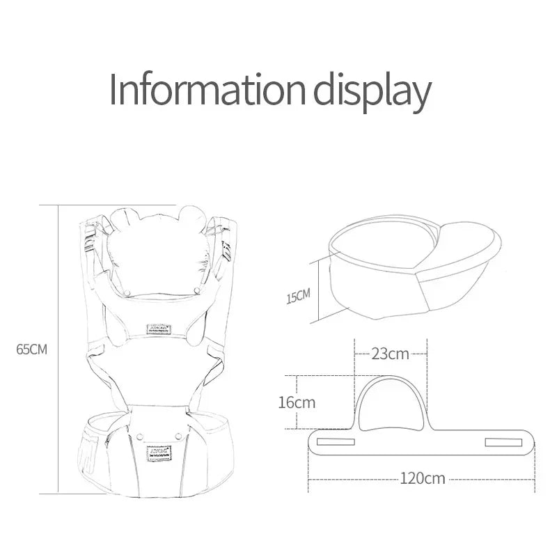 Omni360 Hip seat Baby Carrier Backpack