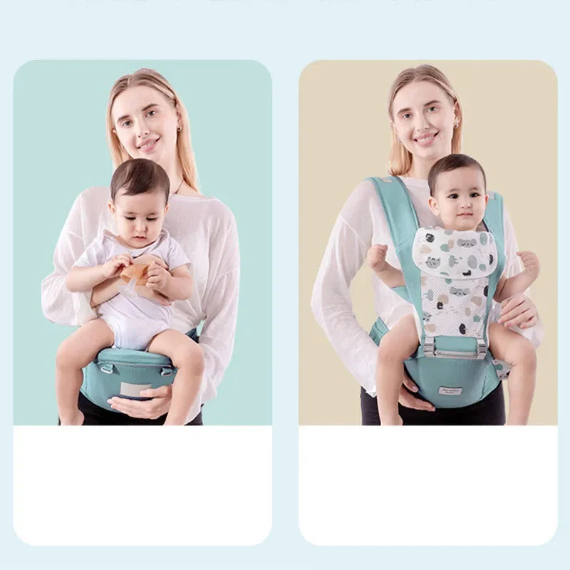 Ergonomic Baby Carrier Backpack With Hip Seat