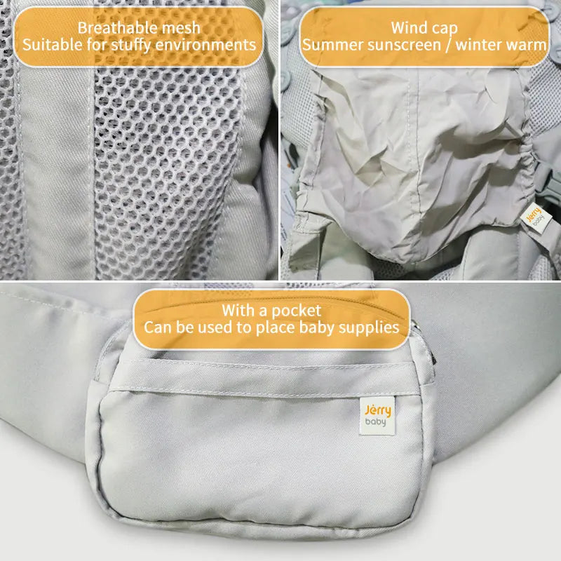 Multifunction Infant Carrier Backpack