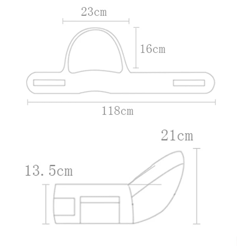 Portable Infant Hip Carrier