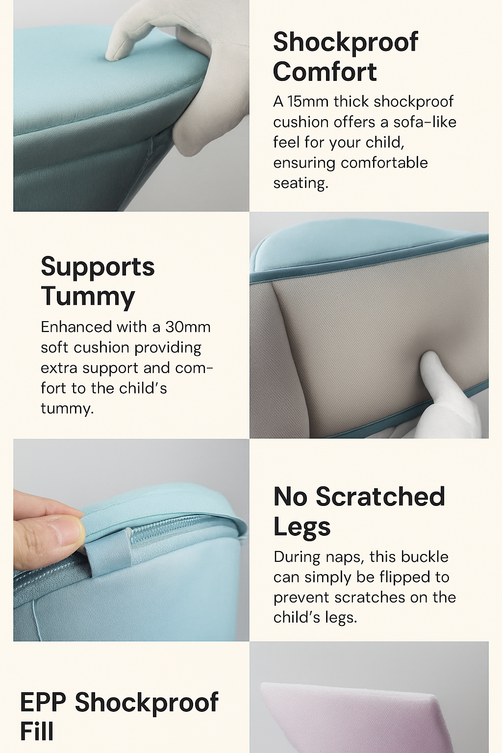 360 positions infant carrier