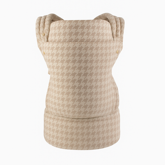 Soft Houndstooth Baby Carrier